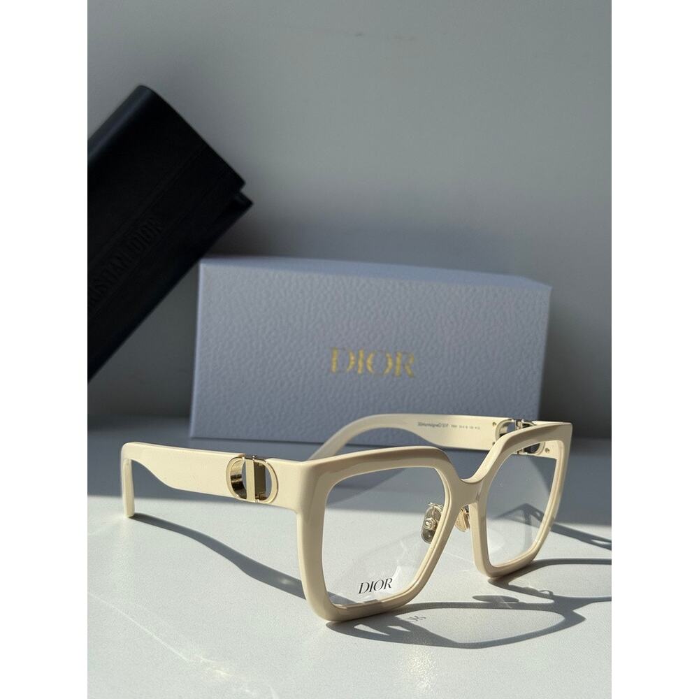 NEW Dior 30MontaigneO S1F Eyeglasses Frames in Ivory White - Picture 4 of 6
